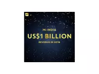 Xiaomi India has just hit $1 Billion revenue mark in 2016