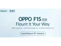 OPPO has introducing Oppo F15 in India on January 16 with 6.4-inch FHD+ AMOLED display, 48MP quad rear camera, in-display fingerprint 3.0