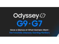 Samsung introducing Next level Odyssey Gaming Monitor G9 and G7 at CES 2020.