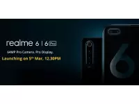 Realme has canceled launch event of Realme 6 series in India on March 5 because of Coronavirus, will Broadcast the launch event at 12:30 PM.