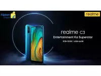 Realme launched Realme C3 in India starting at Rs. 6999 with a 6.5-inch mini-drop display, Helio G70, Android 10, 5000mAh battery