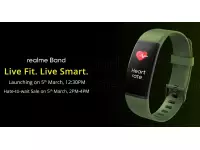 Realme launching Realme Band in India on March 5 with AMOLED Screen, Cricket Mode, Built-in Charging Port, Smart Notification