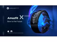 Amazfit X smartwatch announced with 2.07-inch curved AMOLED screen, GPS, water resistance.