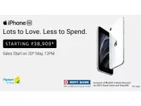 Apple iPhone SE 2020 First Sales Start From May 20 in India on Flipkart.