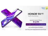 HONOR 9X Pro launched in India, Special Launch Price Rs. 14,999 with 6.59-inch FHD+ display, Kirin 810 SoC.