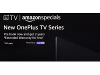 New OnePlus TV series pre-booking started on Amazon India get 2-year extended warranty; Launch on July 2.