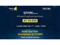 TECNO Spark Power 2 launching in India on June 17 at Rs. 9999 with 6000mAh battery, stereo speakers