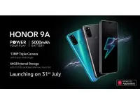 HONOR 9A launching in India on July 31 with 6.3-inch FullView display, triple rear cameras, 5000mAh battery