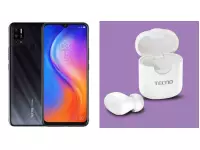 TECNO Spark 6 Air launched in India for Rs.7,999 with 7-inch display, 6000mAh battery alongside Minipod M1 Earbud for Rs.799