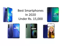 Best Smartphones in 2020 Under Rs. 15,000 in India.