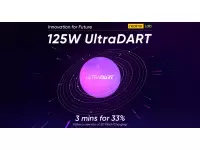 Realme 125W UltraDART fast charging announced; charge up to 33% in 3 minutes