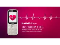 Lava Pulse feature phone launched in India at Rs. 1599 with Heart rate, Blood Pressure sensor