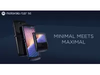 Motorola Razr 5G launched in India at Rs. 1,24,999 with 6.2-inch foldable OLED 21:9 display, 2.7-inch external OLED display