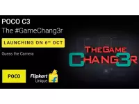 POCO C3 launching in India on October 6 with 6.53-inch display, triple rear cameras, 5000mAh battery