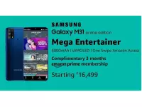 Samsung Galaxy M31 Prime launched in India at Rs.16,499 with 6.4-inch FHD+ AMOLED Display, 6000mAh battery