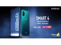 nfinix Smart 4 launched in India for Rs.6,999 with 6.82-inch HD+ display, 6000mAh battery