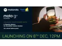 Moto G9 Power launching in India on December 8 with 6.8-inch display, 64MP triple rear cameras, 6000mAh battery
