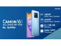 Tecno Camon 16 Premier launched in India for Rs. 16999 with 6.85-inch FHD+ 90Hz display, Helio G90T SoC, 48MP dual front cameras