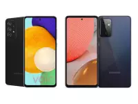 Samsung Galaxy A52 5G and Galaxy A72 5G Press Renders surfaced with FHD+ AMOLED Infinity-O display, quad rear cameras