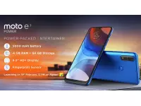 Moto E7 Power launching in India on February 19 with 6.5-inch Max Vision display, 4GB RAM, 5000mAh battery