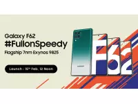 Samsung Galaxy F62 launching in India on February 15 with Exynos 9825 7nm SoC, 7000mAh battery