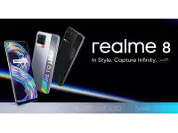 Realme 8 launched in India starting at Rs.14,999 with 6.4-inch FHD+ AMOLED display, Helio G95, 64MP quad rear cameras