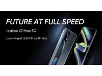 Realme X7 Max 5G  launching in India on May 31 with 6.43-inch FHD+ 120Hz AMOLED display, Dimensity 1200 SoC alongside Realme Smart TV 4K 50″ and 43″