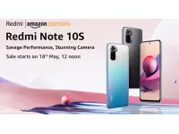 Redmi Note 10S launched in India starting at Rs.14,999 with 6.43-inch FHD+ AMOLED display, Helio G95 SoC, 6GB RAM