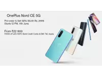 OnePlus Nord CE 5G launched in India starting at Rs.22,999 with 6.43-inch FHD+ 90Hz AMOLED display, Snapdragon 750G SoC, up to 12GB RAM