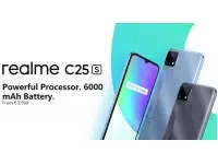 Realme C25s launched in India starting at Rs.9,999 with 6.5-inch display, Helio G85 SoC, 6000mAh battery