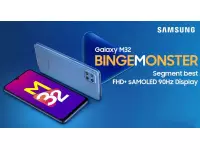 Samsung Galaxy M32 launched in India starting at Rs.14,999 with 6.4-inch FHD+ 90Hz AMOLED display, Helio G80 SoC