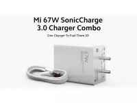 Xiaomi Mi 67W SonicCharge 3.0 Charger launched  in India at Rs.1,999 with 6A Type-C Cable