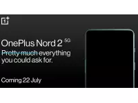OnePlus Nord 2 5G launching in India on July 22 with Dimensity 1200-AI SoC, Triple rear cameras
