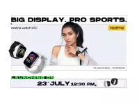 Realme Watch 2 Pro and Realme Buds Wireless 2 Neo will be launched in India on July 23