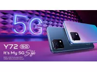 Vivo Y72 5G launched in India at Rs.20,990 with 6.58-inch FHD+ 90Hz display, Snapdragon 480, 8GB+4GB Extended RAM