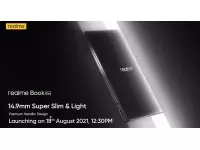 Realme Book Slim launching in India on August 18 with 14-inch 2K Display, Backlight Keyboard, slim and light design