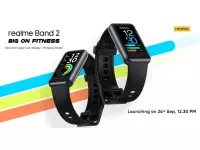 Realme Band 2 launching in India on September 24 with 1.4-inch color touch display, SpO2 monitoring along with Realme Smart TV Neo 32-inch 
