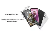 Samsung Galaxy A52s 5G launched in India starting at Rs.35,999 with 6.5-inch FHD+ 120Hz AMOLED display, Snapdragon 778G SoC