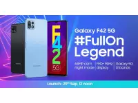 Samsung Galaxy F42 5G launching in India on September 29 with 6.6-inch FHD+ 90Hz display, Dimensity 700 SoC, 5G 12 bands