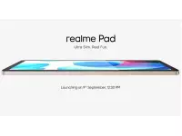 Realme Pad launching in India on September 9 with 10.4-inch 2K WUXGA+ Display, 6.9 mm Ultra Slim metal body