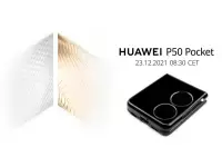 HUAWEI P50 Pocket to be announced on December 23 Globally along with HUAWEI Watch D with BP monitoring