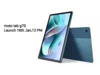 Moto Tab g70 launching in India on January 18 with 11-inch 2K display, Dolby Atmos, 7700mAh battery