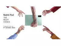 Redmi Pad launching in India on October 4 with 10.6-inch 2K 90Hz LCD screen, Helio G99 SoC, 8000mAh battery