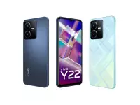 Vivo Y22 launched in India at Rs.14,499 with 6.55-inch HD+ Display, 50MP Camera, Water and Dustproof body