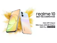 Realme 10 launched with 6.4-inch FHD+ 90Hz AMOLED display, Helio G99 SoC, up to 8GB + 8GB Virtual RAM