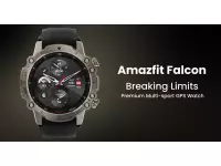Amazfit Falcon Smartwatch launched in India with titanium body, 150+ sports modes, GPS