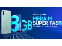 Samsung Galaxy M04 launched in India starting at Rs.8,499 with 6.5-inch HD+ display, Helio P35 SoC, 4GB+4GB Virtual RAM