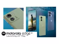 Motorola edge 40 Launching in India on May 23 with 6.55-inch 144Hz OLED display, Dimensity 8020 SoC, IP68 ratings