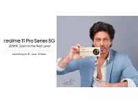 Realme 11 Pro and Realme 11 Pro+ 5G launching in India on June 8 with 6.7-inch FHD+ 120Hz curved AMOLED display, Samsung 200MP OIS camera