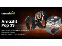 Amazfit Pop 3S launching in India soon with 1.96-inch AMOLED display, Bluetooth calling, 12 days of battery life